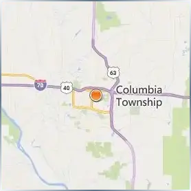 Columbia College Location Map Columbia College Location Map