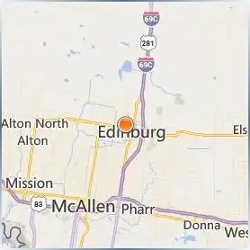 The University of Texas Pan American Location Map The University of Texas Pan American Location Map