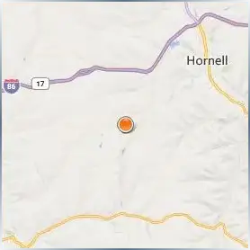Alfred University Location Map