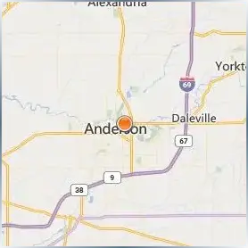 Anderson University Indiana Location Map Anderson University Indiana Location Map