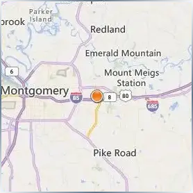 Auburn University at Montgomery Location Map Auburn University at Montgomery Location Map