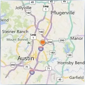 Austin Community College District Location Map