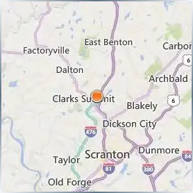 Clarks Summit University Location Map Clarks Summit University Location Map