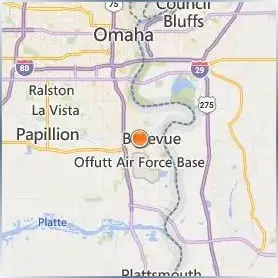 Bellevue University Location Map Bellevue University Location Map