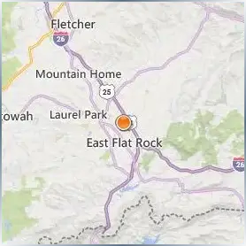 Blue Ridge Community College Flat Rock Location Map
