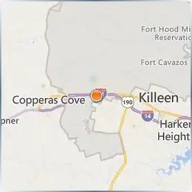 Central Texas College Location Map