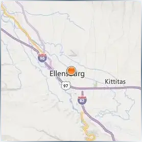 Central Washington University Location Map Central Washington University Location Map