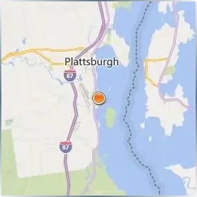 Clinton Community College Location Map