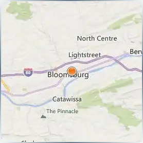 Commonwealth University of Pennsylvania Location Map Commonwealth University of Pennsylvania Location Map