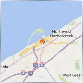 Gannon University Location Map Gannon University Location Map
