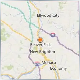 Geneva College Location Map Geneva College Location Map
