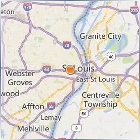 Harris Stowe State University Location Map