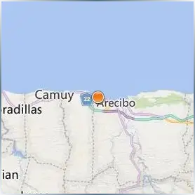 ICPR Junior College Arecibo Location Map ICPR Junior College Arecibo Location Map