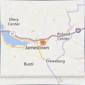 Jamestown Community College Location Map Jamestown Community College Location Map