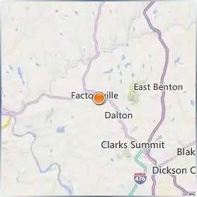 Keystone College Location Map Keystone College Location Map