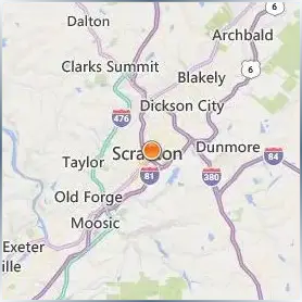Lackawanna College Location Map Lackawanna College Location Map