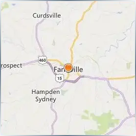 Longwood University Location Map Longwood University Location Map