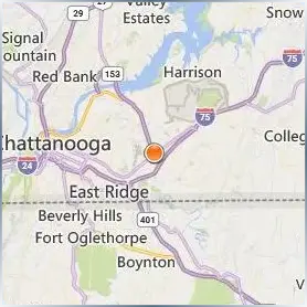 Miller Motte College Chattanooga Location Map