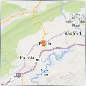 New River Community College Location Map New River Community College Location Map