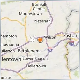 Northampton County Area Community College Location Map Northampton County Area Community College Location Map