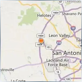 Northwest Vista College Location Map