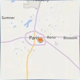 Paris Junior College Location Map Paris Junior College Location Map