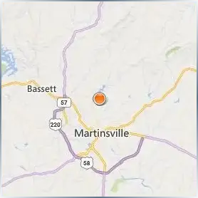 Patrick Henry Community College Location Map Patrick Henry Community College Location Map