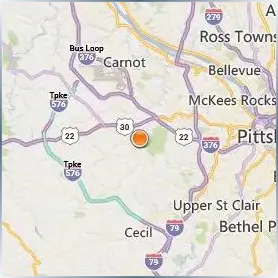 Pittsburgh Technical College Location Map Pittsburgh Technical College Location Map