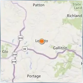 Saint Francis University Location Map Saint Francis University Location Map