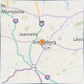 Seton Hill University Location Map Seton Hill University Location Map
