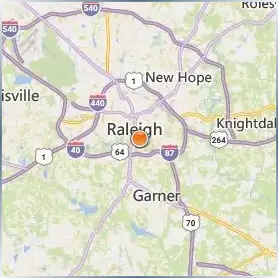 Shaw University Location Map