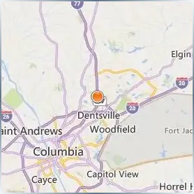 South University Columbia Location Map