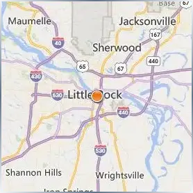 Strayer University Arkansas Location Map