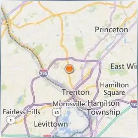 The College of New Jersey Location Map