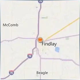 The University of Findlay Location Map The University of Findlay Location Map