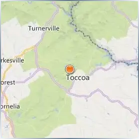 Toccoa Falls College Location Map Toccoa Falls College Location Map