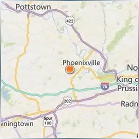 University of Valley Forge Location Map University of Valley Forge Location Map