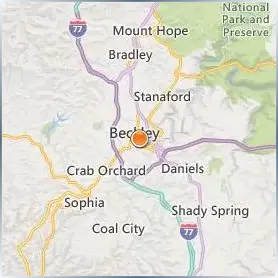 West Virginia University Institute of Technology Location Map