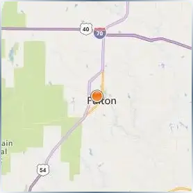Westminster College Fulton Location Map