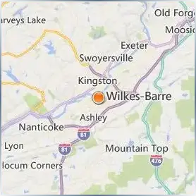 Wilkes University Location Map Wilkes University Location Map